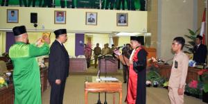 Sumardi Dilantik Jadi Ketua DPRD  Kabupaten Tangerang