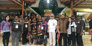 Pedagang Pasar Papua Studi Banding ke Pasar Modern BSD   