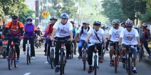 Ribuan Orang Ikuti Fun Bike Pilkada Damai Kota Tangerang