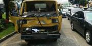 Kecelakaan Beruntun di Jalan Pemda Tigaraksa, 3 Mobil & 2 Motor Terjepit