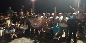 Tolak Aksi Teror, Komunitas Driver Online Tangerang Ikut Demo di Monas