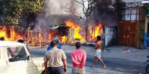 Api Hanguskan Tiga Bangunan di Bencongan Indah Kelapa Dua