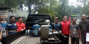 Kesulitan Air, Petani di Tangerang Terima Water Pump