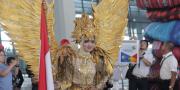 Hari Pelanggan Nasional, Penumpang di Bandara Soetta Dihibur Talent Asian Games