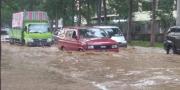 Hujan Sebentar, Jalan Pemda Tigaraksa Banjir