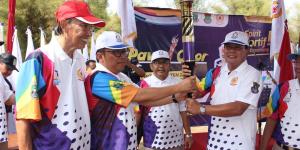 Api Obor Porprov Banten 2018 Dilepas di Bitung