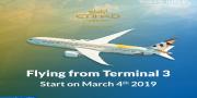 4 Maret Etihad Airways Pindah ke Terminal 3