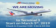 5 Maret Philippine Airlines Pindah ke Terminal 3