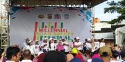 Kapolresta Tangerang Goyang Anti Hoaks di Kampanye Lantas 