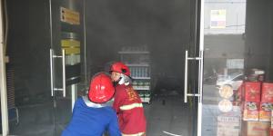 AC Meledak, Indomaret di Serang Kebakaran