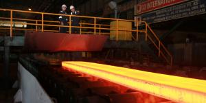 Blast Furnace PT Krakatau Steel Mulai Produksi Baja Komersial Perdana