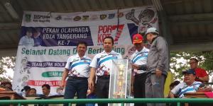 Arief Buka Pekan Olahraga Kota Tangerang ke-7