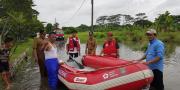 Camat Sepatan Tinjau Banjir di Perumahan Prima Taman Elang