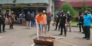 3.540 Gram Ganja Dibakar di Polres Metro Tangerang Kota
