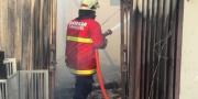 Korsleting Listrik, Gudang di Ciputat Ludes Terbakar