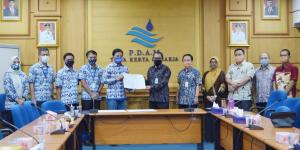 Aetra & Perumdam TKR Teken Kerjasama Suplai Air untuk Wilayah Rajeg