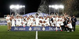 Resmi, Real Madrid Juara Liga Spanyol 2019/2020