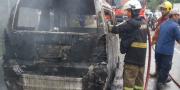 Angkot di Tangerang Dibakar, Pemicu Cekcok Mulut Sopir & Pemotor
