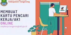 Pembuatan Kartu Pencari Kerja di Kabupaten Tangerang Dialihkan ke Situs Daring Ini&#160;