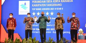 Selamat! Pemkab Tangerang Borong Semua Penghargaan Top BUMD Award 2021