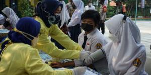 Baru 70 Persen Pelajar di Kabupaten Tangerang yang Divaksin Covid-19
