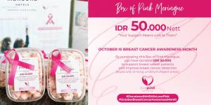 Peringati Breast Cancer Awareness, Hotel Mercure Serpong Ajak Donasi Lewat Kue Pink Meringue