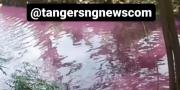 Hasil Lab DLHK, Air Kali Berwarna Ungu di Cikupa Tangerang Tercemar Limbah