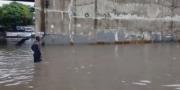 Hujan Lebat, Jalan di Kolong Fly Over Cibodas Tangerang Terendam Banjir