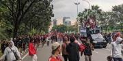 Cegah Penyusup Demo 21 April, Polisi Sekat Kendaraan Massa di Tangsel