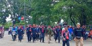 Giliran Buruh Geruduk DPRD Kabupaten Tangerang Tolak Kenaikan BBM