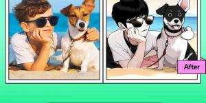 Lagi Viral di TikTok, Cara Pakai Filter Ubah Wajah Jadi Karakter ala Lookism Webtoon