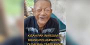 Viral Kakek 86 Tahun Dibuang Anak Angkatnya ke Tangerang, 4 Bulan Tinggal di Gubuk Pinggir Sawah
