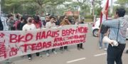 Mahasiswa Demo Anggota DPRD Kabupaten Tangerang yang Kritik Usulan PJ Bupati Tangerang