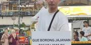 Viral Usai Borong SPBU, Tiktokers Ini Gratiskan Jajanan di Pasar Lama Tangerang