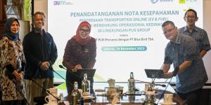 Teken MoU, PLN dan Blue Bird Rencana Hadirkan Trasnportasi Listrik Kedinasan&#160;