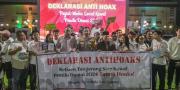 Deklarasi Anti Hoax, Poles Metro Tangerang Ajak Pegiat Media Sosial Kawal Pemilu 2024