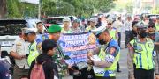 Razia Knalpot Brong di Kota Tangerang, 24 Motor Dikandangi Polisi