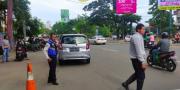 Sebabkan Kemacetan, Parkir Liar di Taman Potret Tangerang Ditertibkan