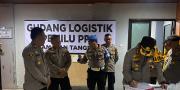 Musim Hujan Rawan Kebocoran, Polisi Cek Gudang Logistik Pemilu 2024 di Kota Tangerang