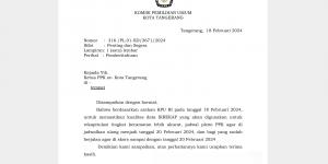 KPU Kota Tangerang Instruksikan PPK Tunda Rekapitulasi Hasil Pemilu 2024