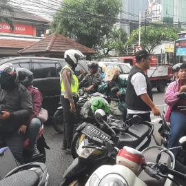 70 Kendaraan Terjaring Razia Pajak Samsat Cikokol di Kota Tangerang