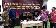 Saksi Paslon 01 dan 03 Tolak Tanda Tangani Hasil Rekapitulasi Suara Pilpres 2024 di Kota Tangerang