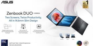 ASUS Rilis Laptop Berbasis AI ZenBook DUO UX8406, Begini Spesifikasinya
