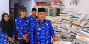 857,98 Ton Beras Bantuan Pangan Siap Didistribusikan untuk KPM di Kota Tangerang