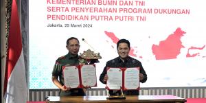 Kerja Sama Pengembangan SDM hingga Aset, PLN Dukung Sinergi Kementerian BUMN dan TNI