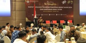Jelang Pilkada 2024, KPU Kota Tangerang Evaluasi Kinerja Badan Ad Hoc