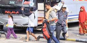 Penumpang Arus Balik di Terminal Poris Plawad Kota Tangerang Melonjak Capai 1.000 Per Hari