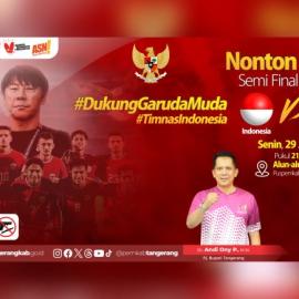 Yuk ke Alun-alun Tigaraksa, Pemkab Tangerang Gelar Nobar Timnas Indonesia VS Uzbekistan U-23