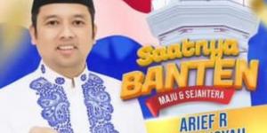 Aref R Wismansyah Nyatakan Maju Jadi Cagub Banten