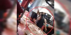 Gegara Tidak Diberi Rp5.000, Preman Pasar Jombang Tangsel Ngamuk Nyaris Bacok Pedagang Ayam